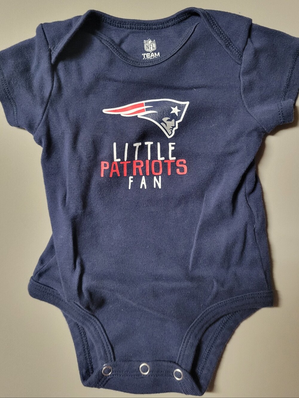 New England Patriots onesie